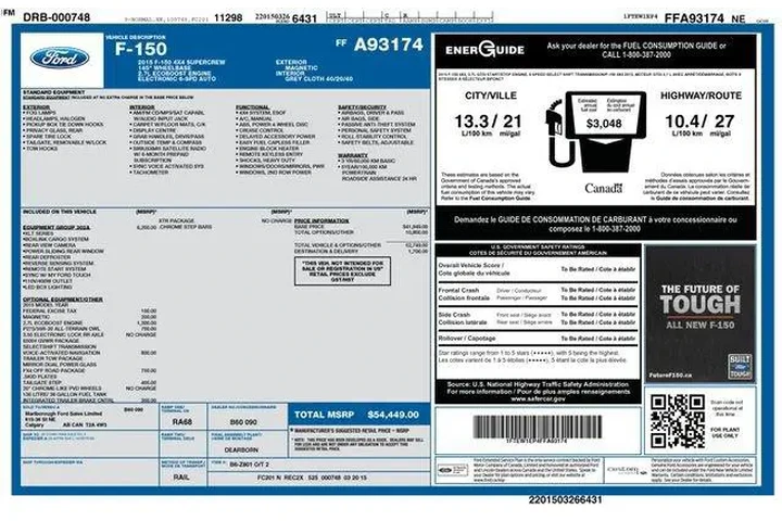 $15999 : Ford F-150 2015 4x4 XLT 4dr image 9