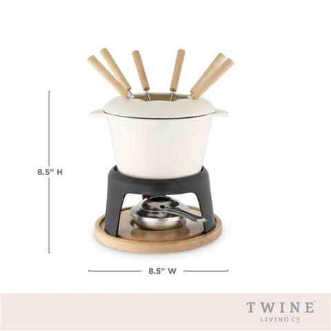 $75 : Cast Iron Fondue Set by Twine® image 1