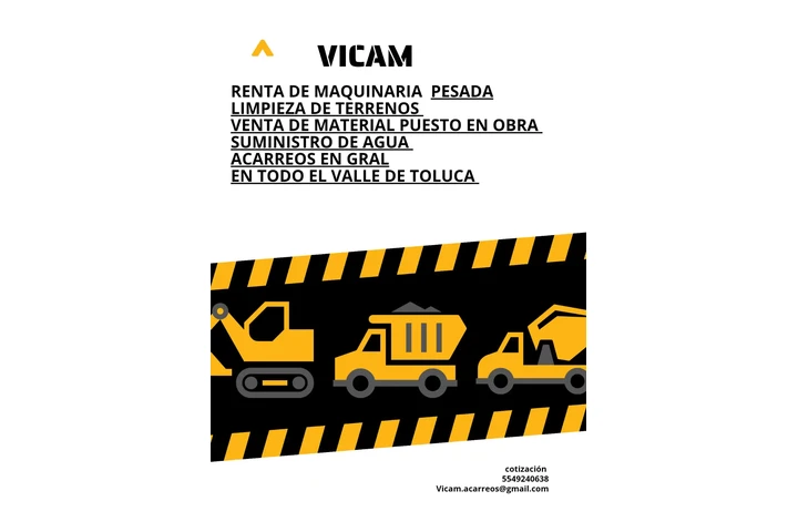 Acarreos maquinaria vicam image 1