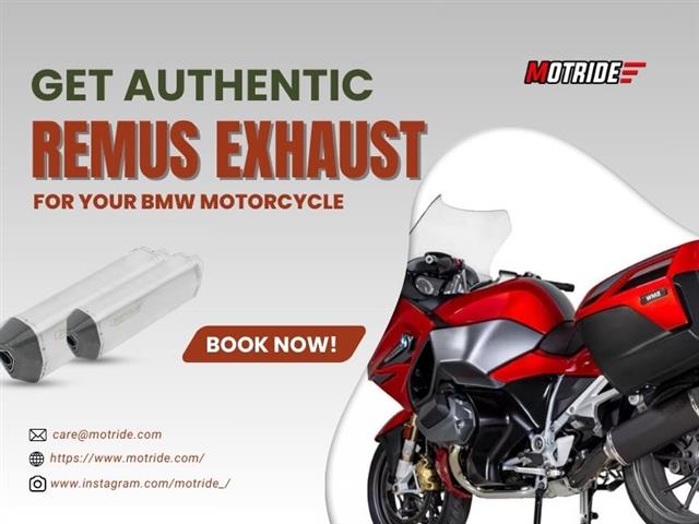 Get Authentic Remus Exhausts image 1