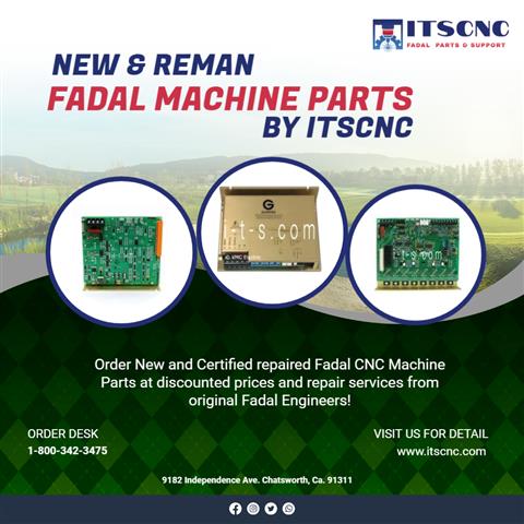 Fadal parts and service image 1