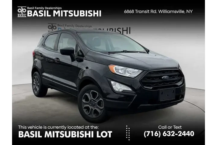 $12572 : Ford EcoSport 2021 S 4dr Cro image 1