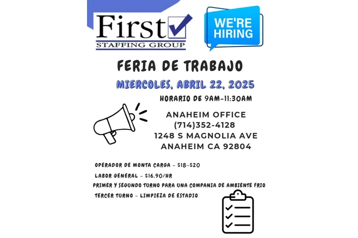 FERIA DE TRABAJO image 1