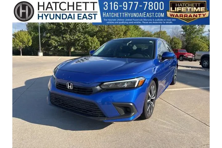 $23998 : Honda Civic 2022 EX 4dr Seda image 1