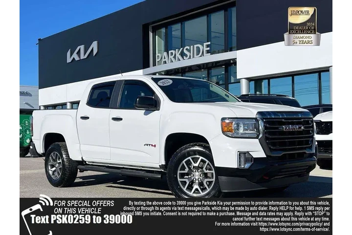 $27388 : GMC Canyon 2022 4x4 AT4 4dr image 1