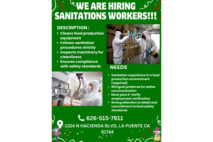 SANITATION WORKERS!!! image 1