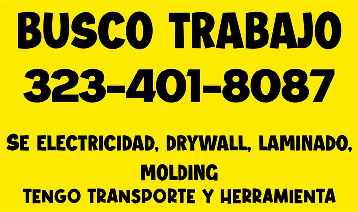 BUSCO TRABAJAR EN CONSTRUCCION image 1