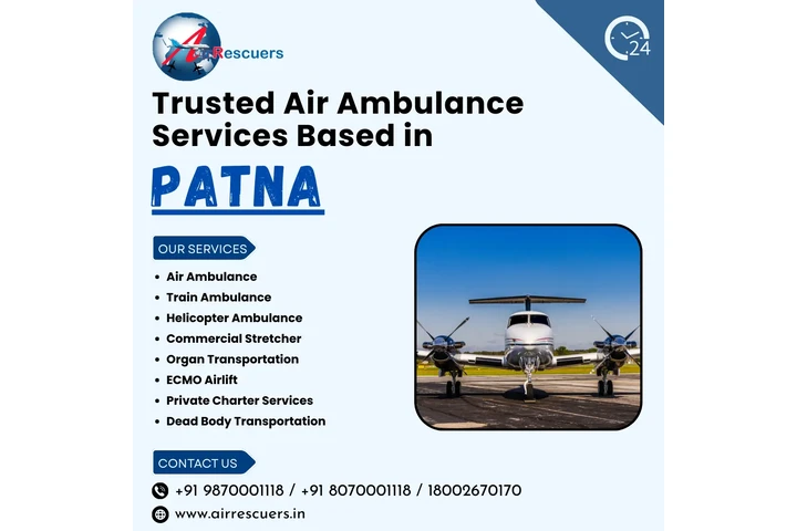 Trusted Air Ambulance patna image 1