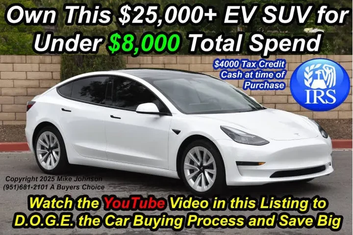 $25000 : 2022 Model 3 image 1