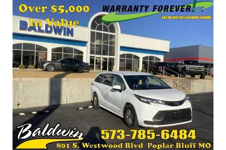 $24950 : Toyota Sienna 2021 LE 8-Pass image 1