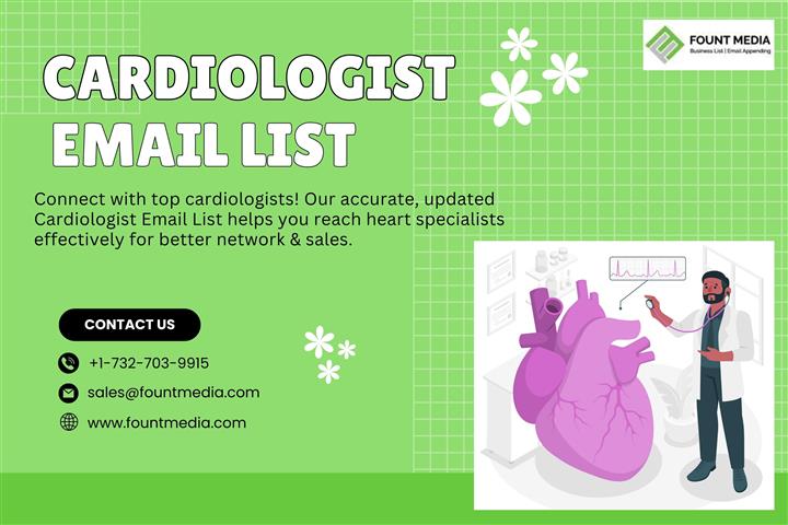 Cardiologist Email List image 1