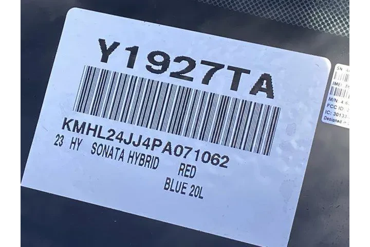 $20881 : Hyundai SONATA Hybrid 2023 B image 4