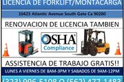 Certificacion de OSHA en Los Angeles