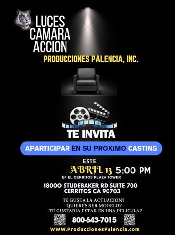 Casting - Audiciones Abril 13 image 1