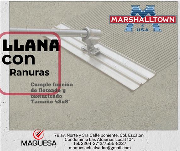 $439 : Llanas de Magnesio con ranuras image 1