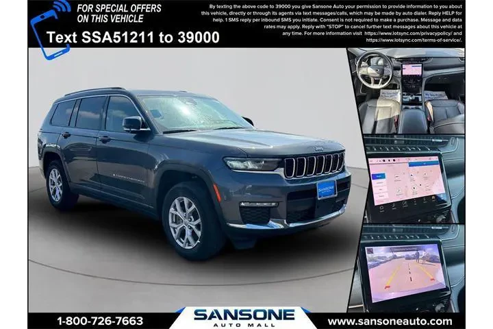 $31459 : Jeep Grand Cherokee L 2022 4 image 1