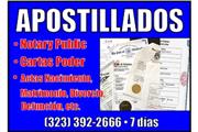 █►📌CARTAS PODER► APOSTILLADOS en Riverside