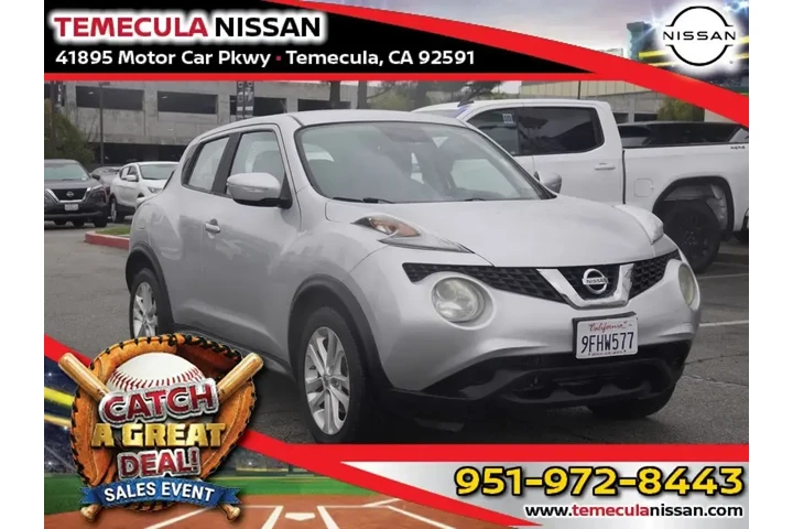 $7590 : Nissan JUKE 2016 S 4dr Cross image 1