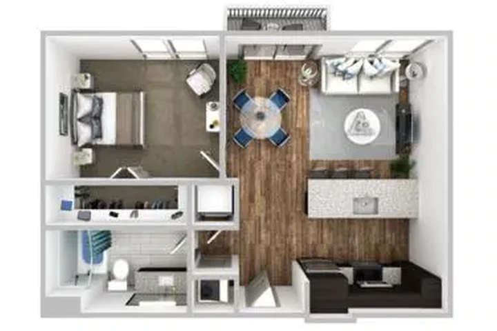 $1736 : Rental property with 0 bedro image 5