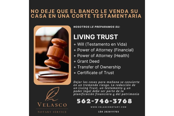 LIVING TRUST O FIDEICOMISO image 1