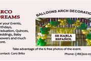 Decoraciones con Globos en Miami