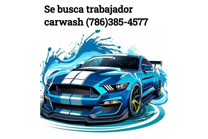 ANUNCIO SERIO !!! CARWASH!!! image 1