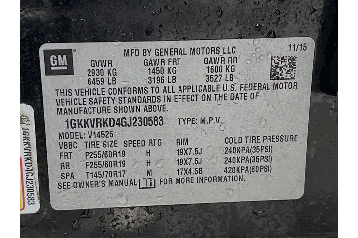 $15975 : GMC Acadia 2016 AWD SLT-1 4d image 6