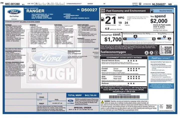 $28418 : Ford Ranger 2022 4x4 XL 4dr image 2