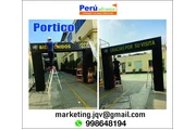 PORTICOS PARA INGRESO DE EVENT en Lima