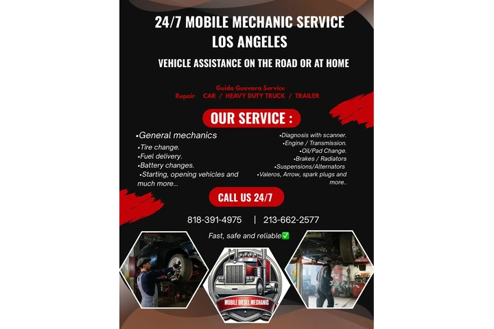 Mecánico Móvil 24/7 L.A image 2