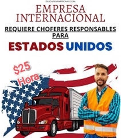 SOLICITO CHOFERES, CONDUCTORES image 1