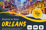 Atlanta to New Orleans | $59 en Atlanta