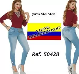 $10 : JEANS COLOMBIANOS A SOLO $10 image 2