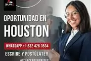 CONTÁCTANOS Y TRABAJA en Houston