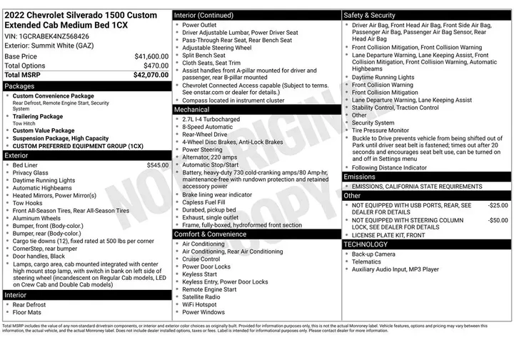 $29500 : Chevrolet Silverado 1500 202 image 3