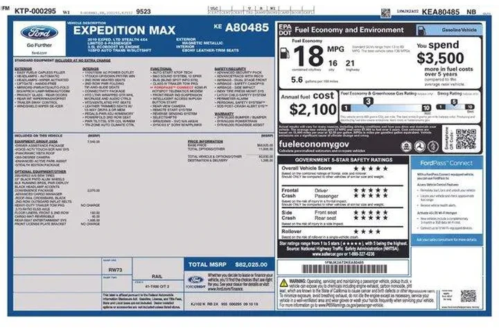 $22995 : Ford Expedition MAX 2019 4x4 image 2