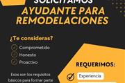 AYUDANTE PARA REMODELACIONES en Orlando