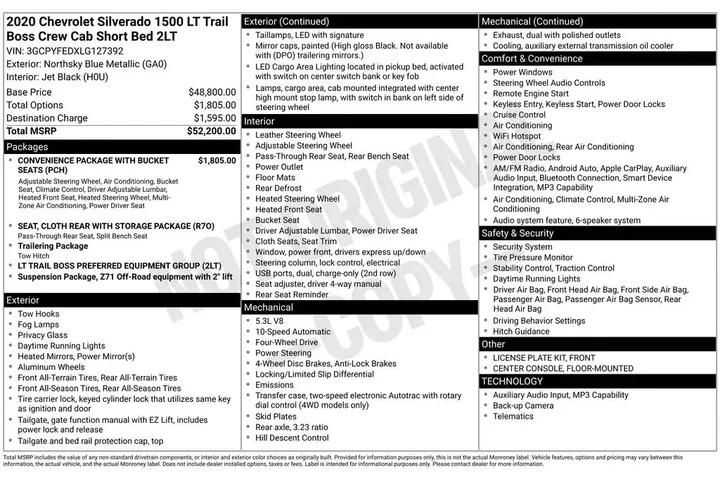 $38204 : Chevrolet Silverado 1500 202 image 2