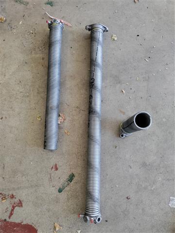 Garage door springs / resortes image 5