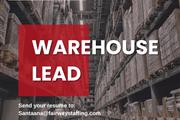 Hiring Warehouse Lead en Orange County