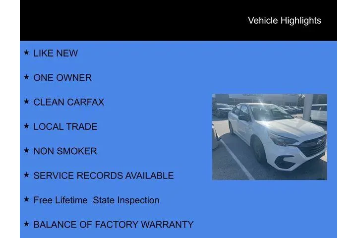 $29500 : Subaru Legacy 2023 AWD Sport image 9