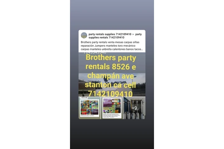 Party rentals cerritos t image 1