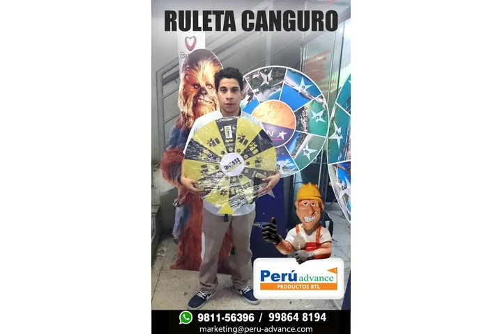 RULETAS DE MESA Y CANGURO image 5