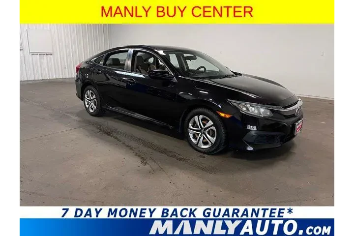 $15707 : Honda Civic 2016 LX 4dr Seda image 1