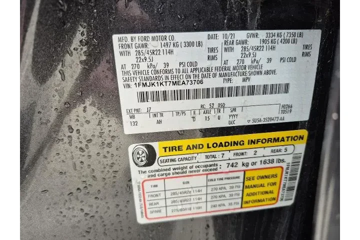 $31591 : Ford Expedition MAX 2021 4x2 image 5