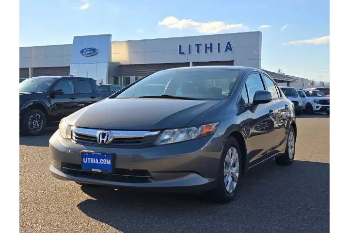 $11990 : Honda Civic 2012 LX 4dr Seda image 1