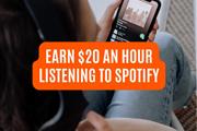 Earnwhile listening to Spotify en Miami