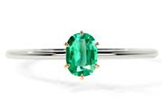 Shop Emerald Solitaire Ring