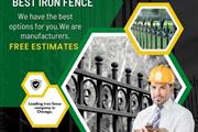Residential Wrought iron fence en Chicago