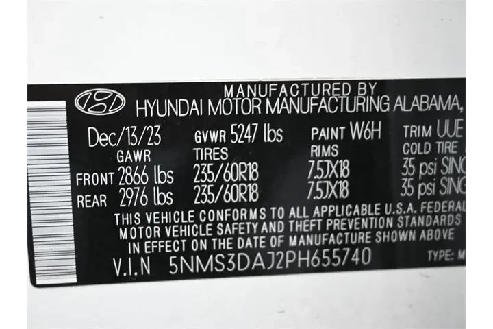 $24546 : Hyundai SANTA FE 2023 AWD SE image 7